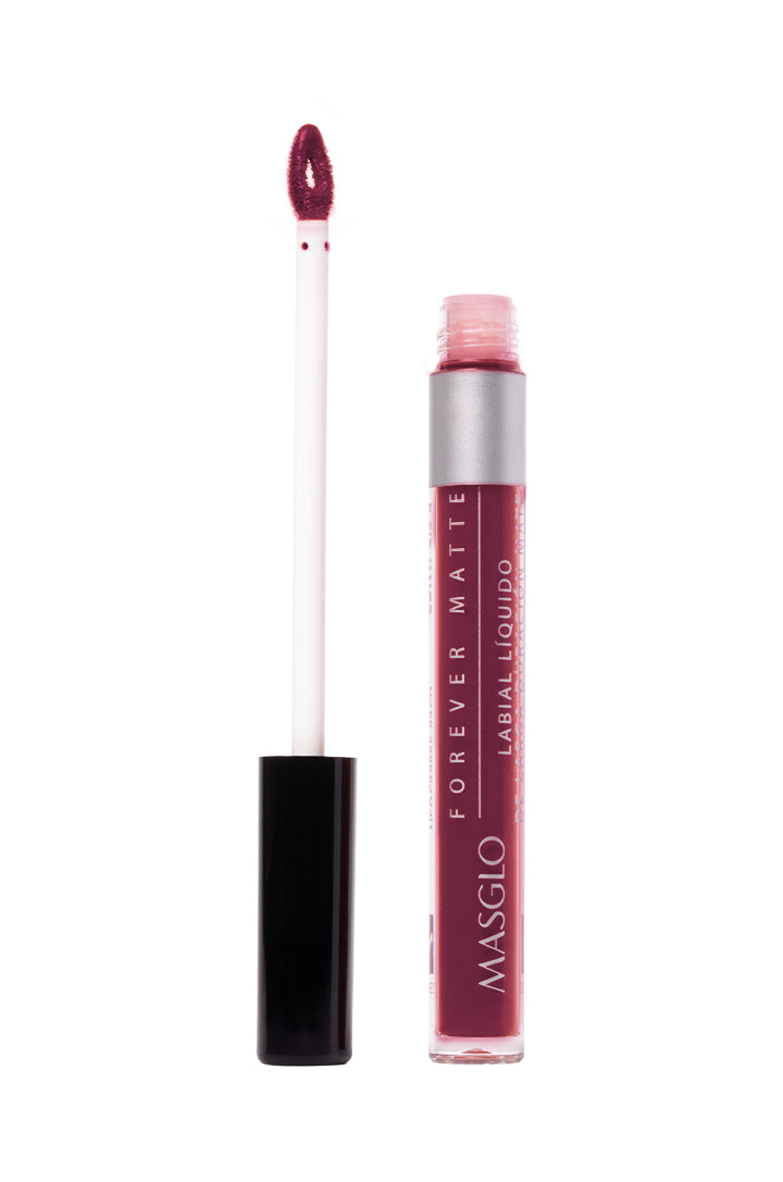 FOREVER MATTE - LABIAL LÍQUIDO DE LARGA DURACIÓN MATE MASGLO COSMETICS 2.5 GR - GAMA VIOLETA CONSTANTE