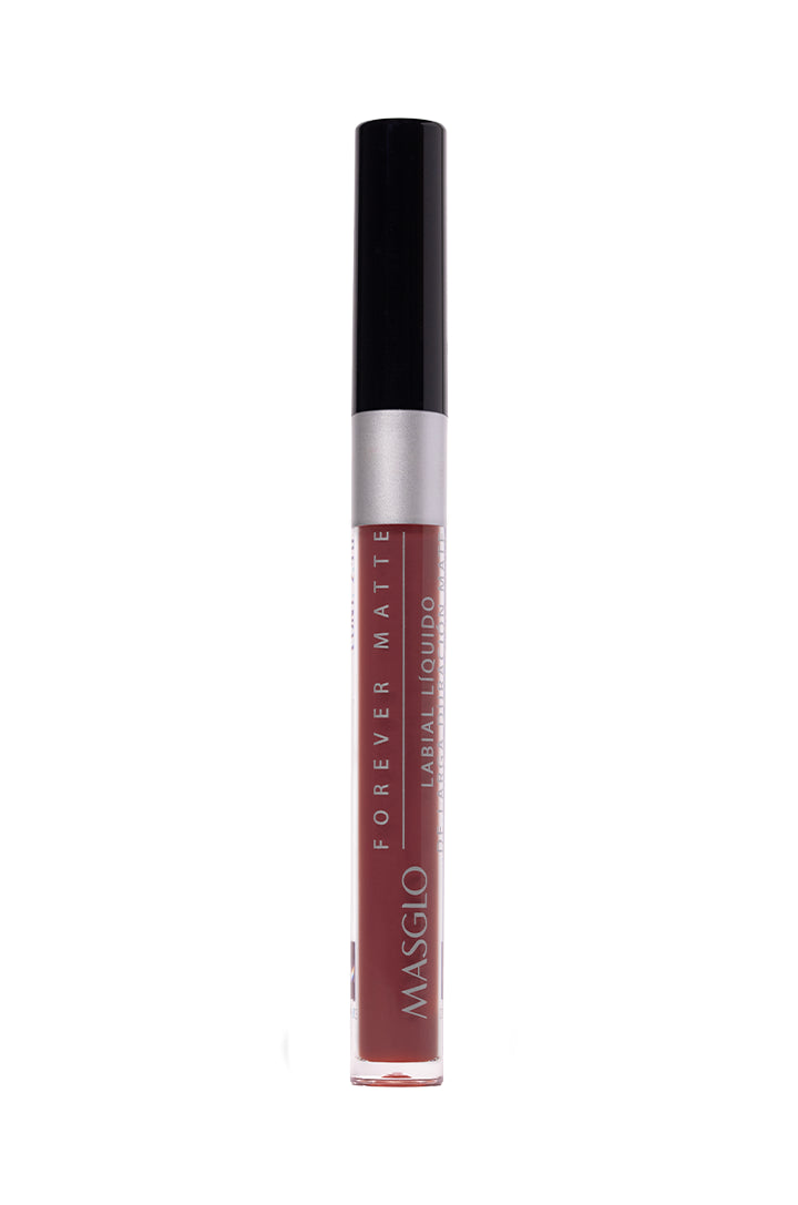 FOREVER MATTE - LABIAL LÍQUIDO DE LARGA DURACIÓN MATE MASGLO COSMETICS 2.5 GR - GAMA NUDE VIRGINAL