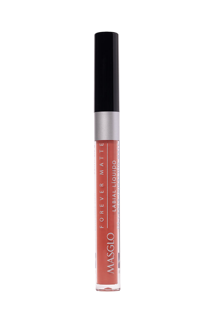 FOREVER MATTE - LABIAL LÍQUIDO DE LARGA DURACIÓN MATE MASGLO COSMETICS 2.5 GR - GAMA NUDE SOFISTICADA