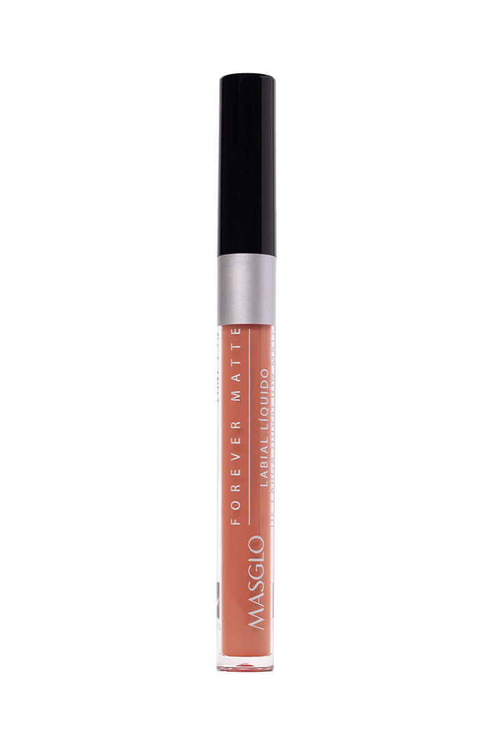 FOREVER MATTE - LABIAL LÍQUIDO DE LARGA DURACIÓN MATE MASGLO COSMETICS 2.5 GR - GAMA NUDE LEAL