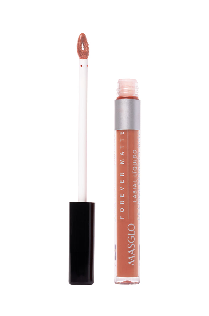 FOREVER MATTE - LABIAL LÍQUIDO DE LARGA DURACIÓN MATE MASGLO COSMETICS 2.5 GR - GAMA NUDE LEAL