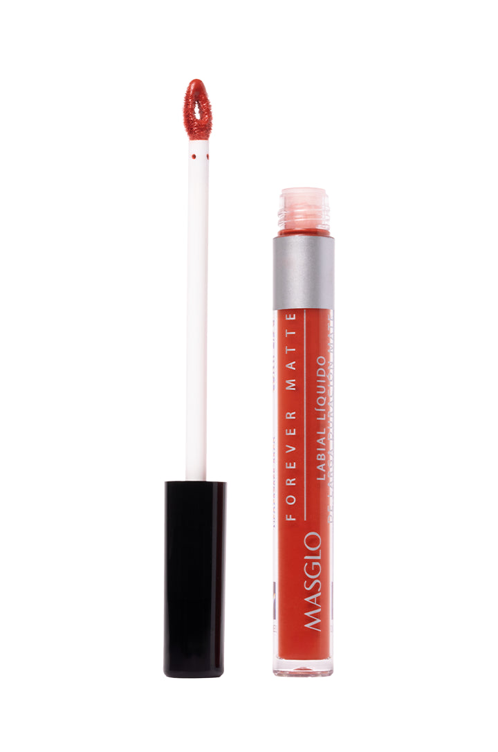 FOREVER MATTE - LABIAL LÍQUIDO DE LARGA DURACIÓN MATE MASGLO COSMETICS 2.5 GR - GAMA MARRÓN EXPRESIVA