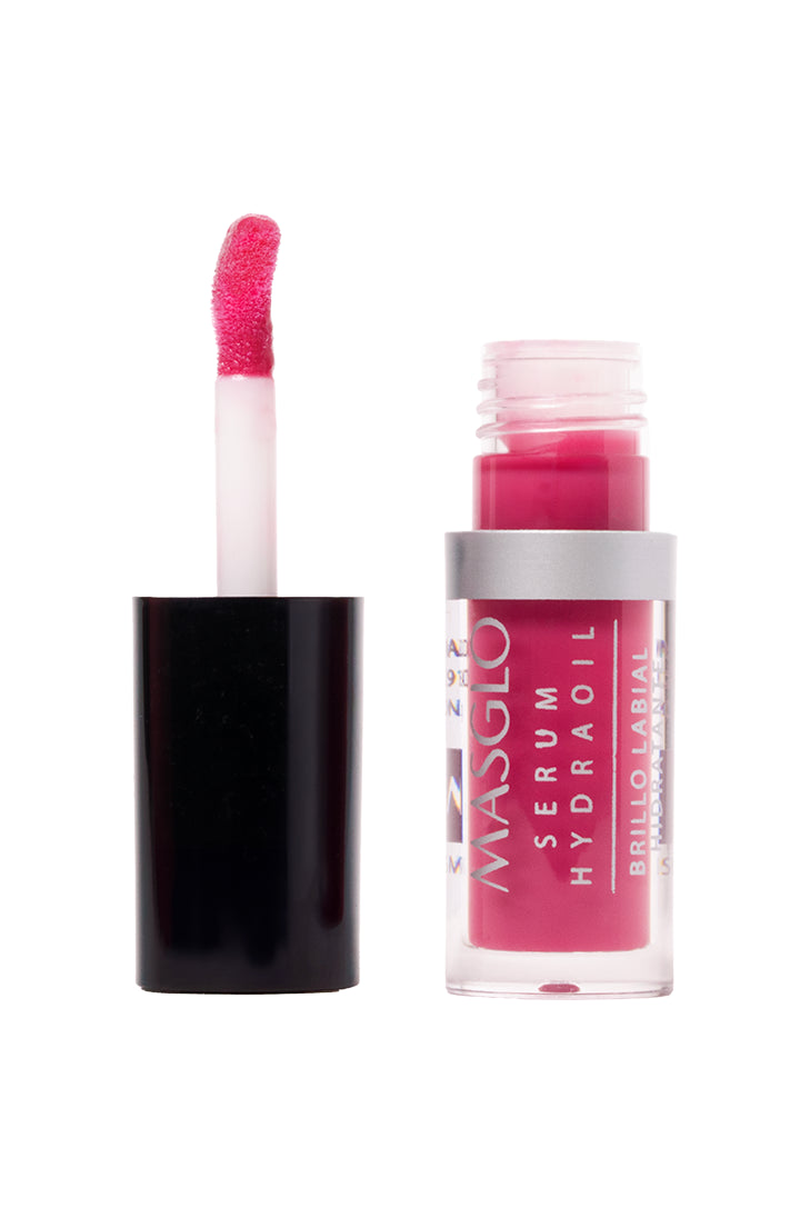 SERUM HYDRAOIL - BRILLO LABIAL HIDRATANTE MASGLO COSMETICS 2 GR - GAMA ROSA PROVOCADORA