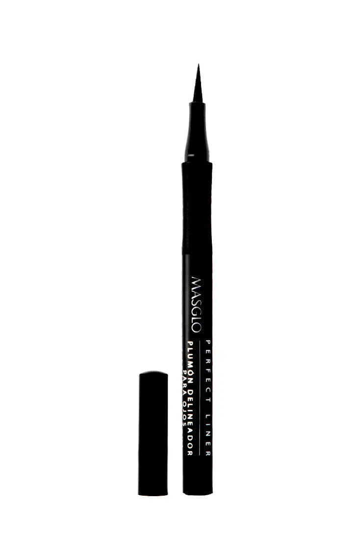 PERFECT LINER - PLUMÓN DELINEADOR OARA OJOS A PRUEBA DE AGUA MASGLO COSMETICS 1.2 ML - GAMA NEGRO