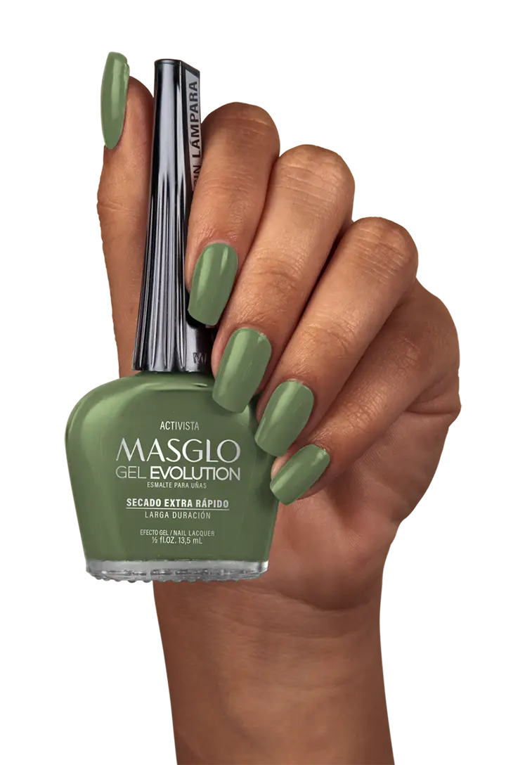 ACTIVISTA - ESMALTE GEL EVOLUTION EFECTO GEL MASGLO 13,5 ML CREMOSO - GAMA VERDE