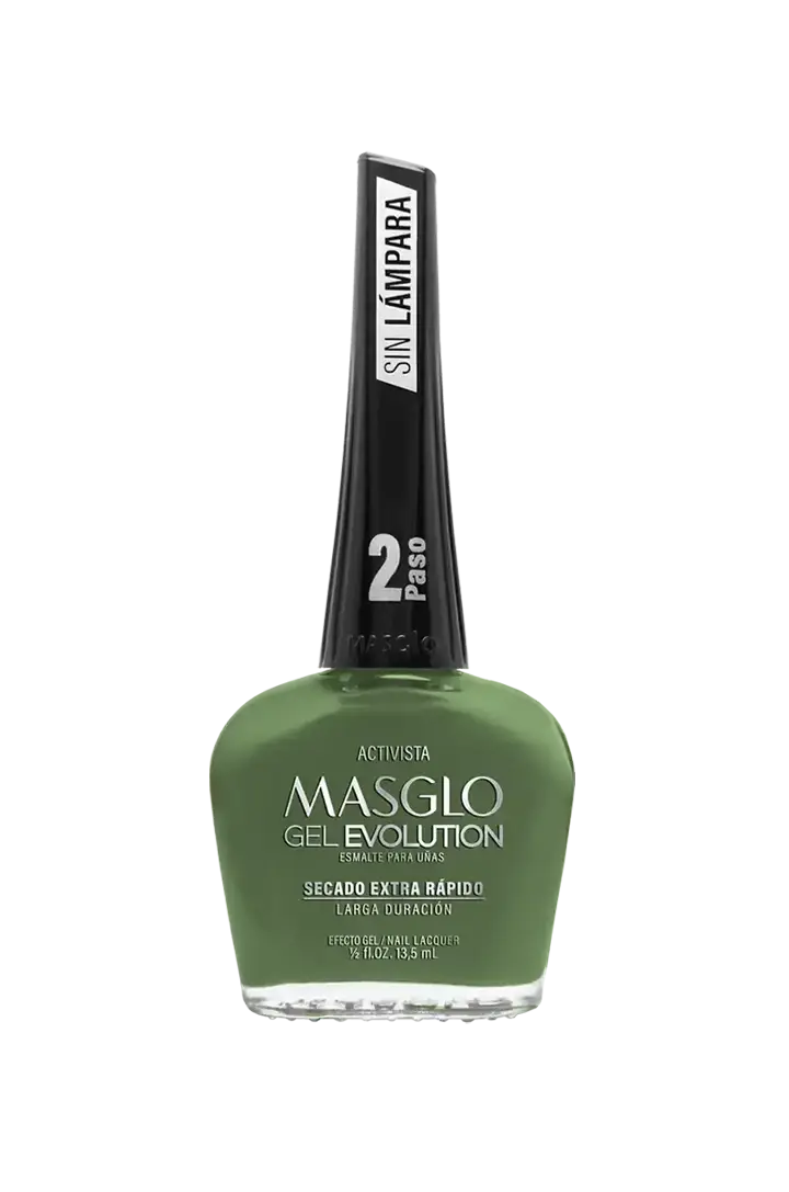 ACTIVISTA - ESMALTE GEL EVOLUTION EFECTO GEL MASGLO 13,5 ML CREMOSO - GAMA VERDE