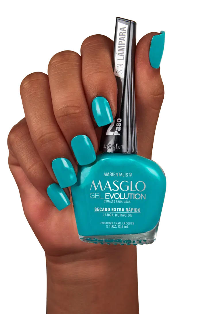 AMBIENTALISTA - ESMALTE GEL EVOLUTION EFECTO GEL MASGLO 13,5 ML CREMOSO - GAMA AZUL