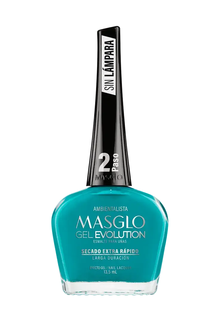 AMBIENTALISTA - ESMALTE GEL EVOLUTION EFECTO GEL MASGLO 13,5 ML CREMOSO - GAMA AZUL