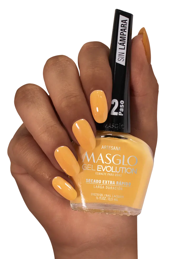 ARTESANA - ESMALTE GEL EVOLUTION EFECTO GEL  MASGLO 13,5 ML CREMOSO - GAMA AMARILLO