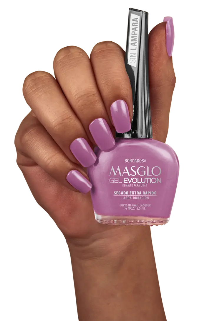 BONDADOSA - ESMALTE GEL EVOLUTION EFECTO GEL MASGLO 13,5 ML PERLADO - GAMA ROSADO