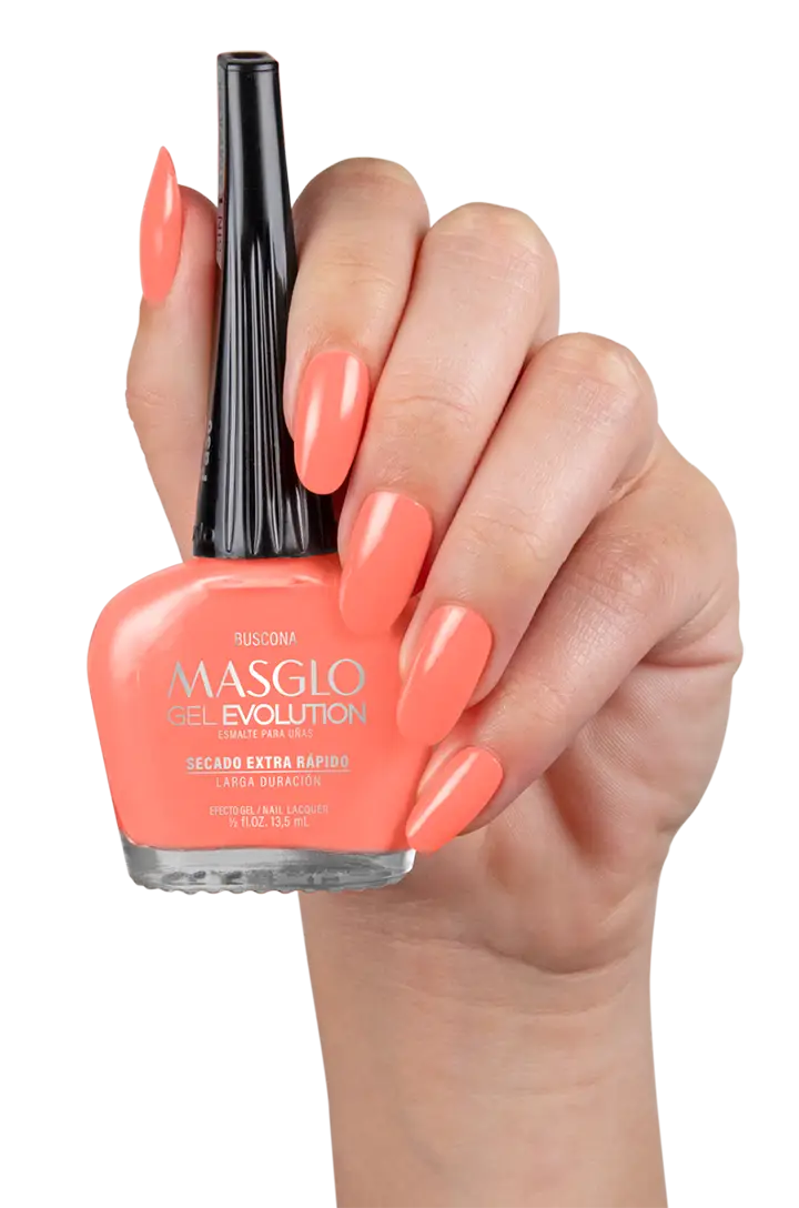 BUSCONA - ESMALTE GEL EVOLUTION EFECTO GEL MASGLO 13,5 ML CREMOSO - GAMA ROSADO