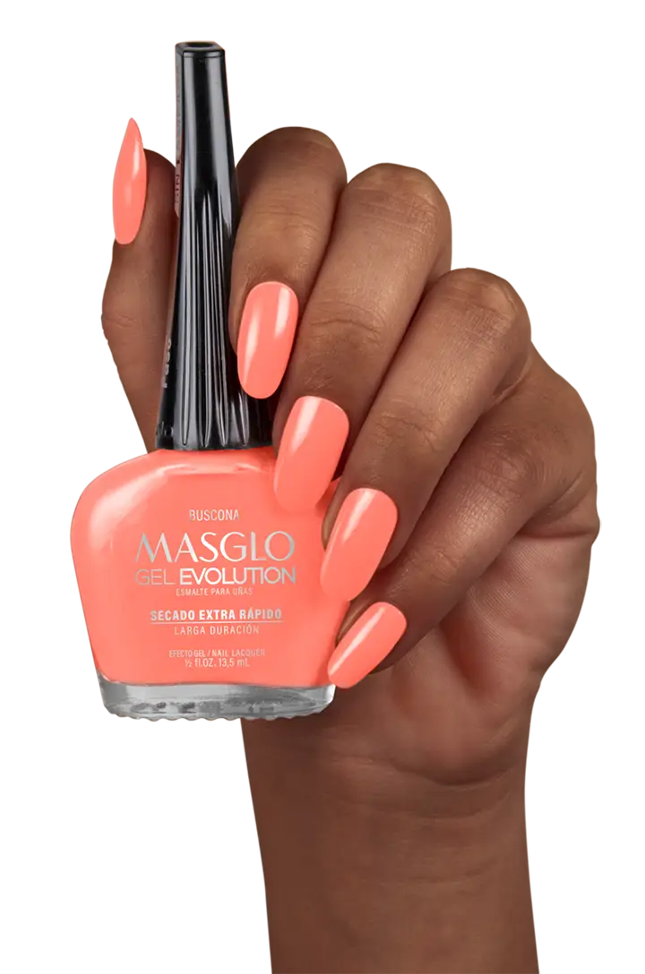 BUSCONA - ESMALTE GEL EVOLUTION EFECTO GEL MASGLO 13,5 ML CREMOSO - GAMA ROSADO