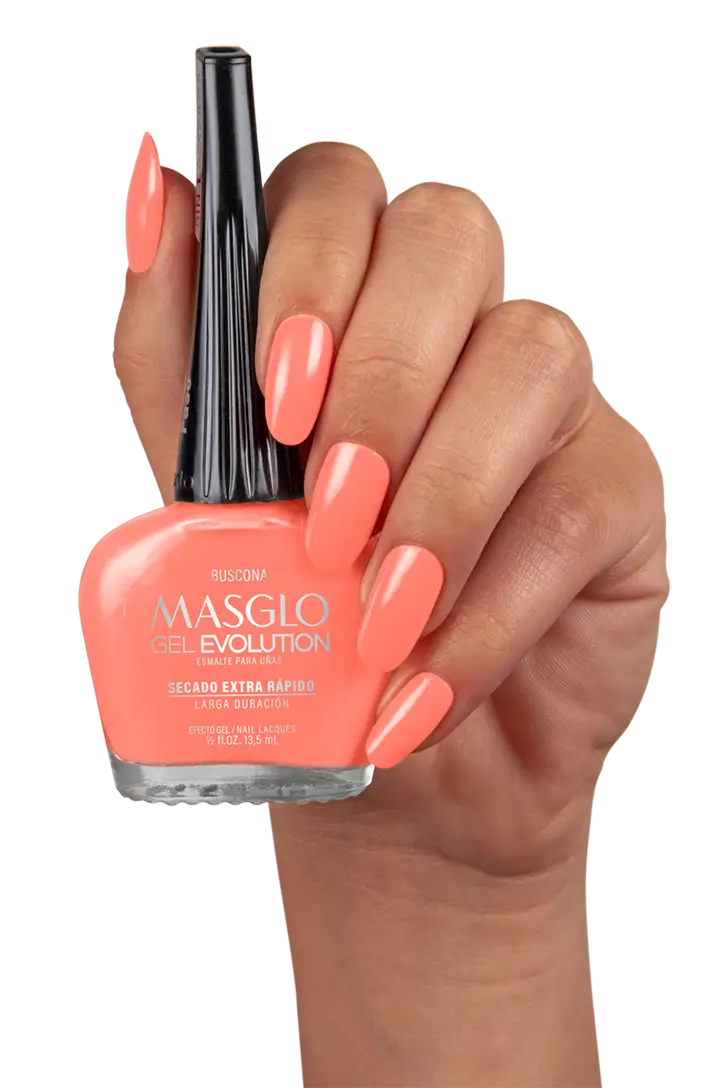 BUSCONA - ESMALTE GEL EVOLUTION EFECTO GEL MASGLO 13,5 ML CREMOSO - GAMA ROSADO