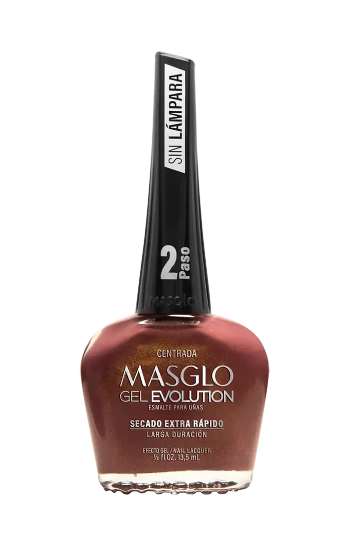 CENTRADA - ESMALTE GEL EVOLUTION EFECTO GEL MASGLO 13,5 ML PERLADO - GAMA ROJO