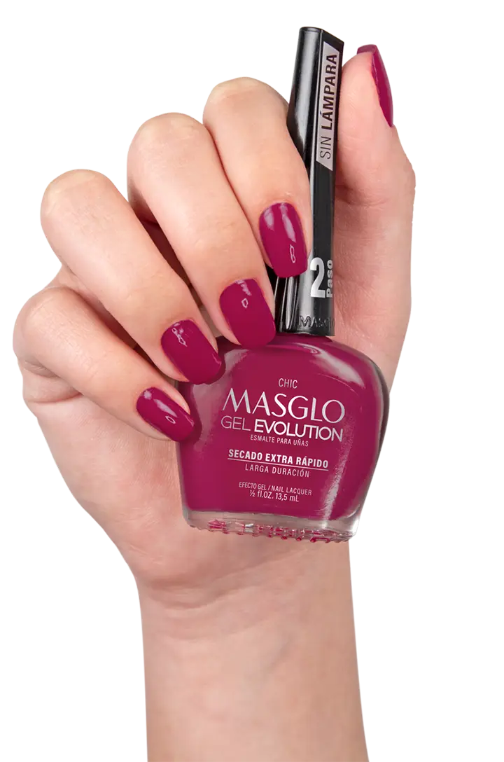 CHIC - ESMALTE GEL EVOLUTION EFECTO GEL MASGLO 13,5 ML CREMOSO - GAMA ROJO