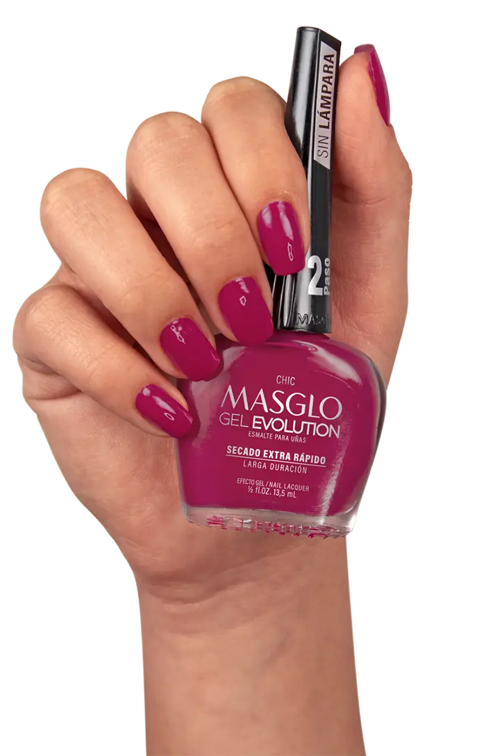 CHIC - ESMALTE GEL EVOLUTION EFECTO GEL MASGLO 13,5 ML CREMOSO - GAMA ROJO