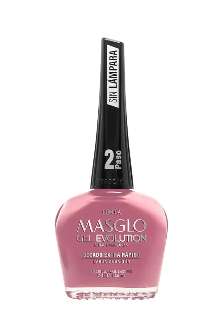 COMICA - ESMALTE GEL EVOLUTION EFECTO GEL MASGLO 13,5 ML CREMOSO - GAMA ROSADO