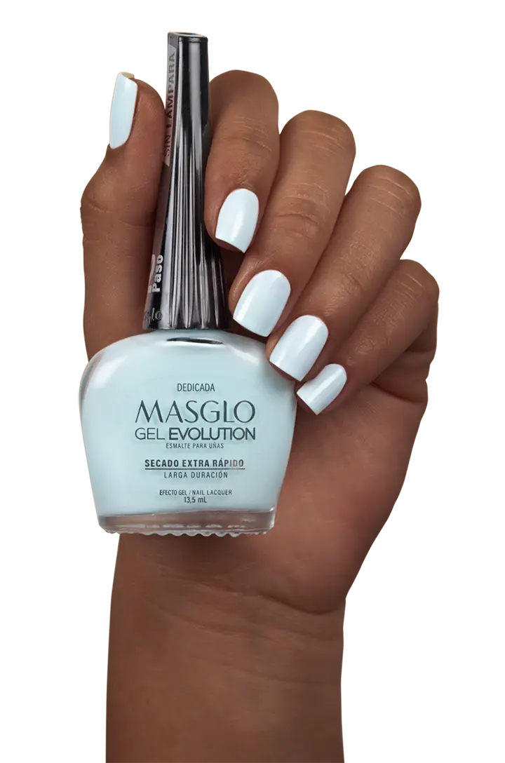 DEDICADA - ESMALTE GEL EVOLUTION EFECTO GEL MASGLO 13,5 ML PERLADO - GAMA VERDE