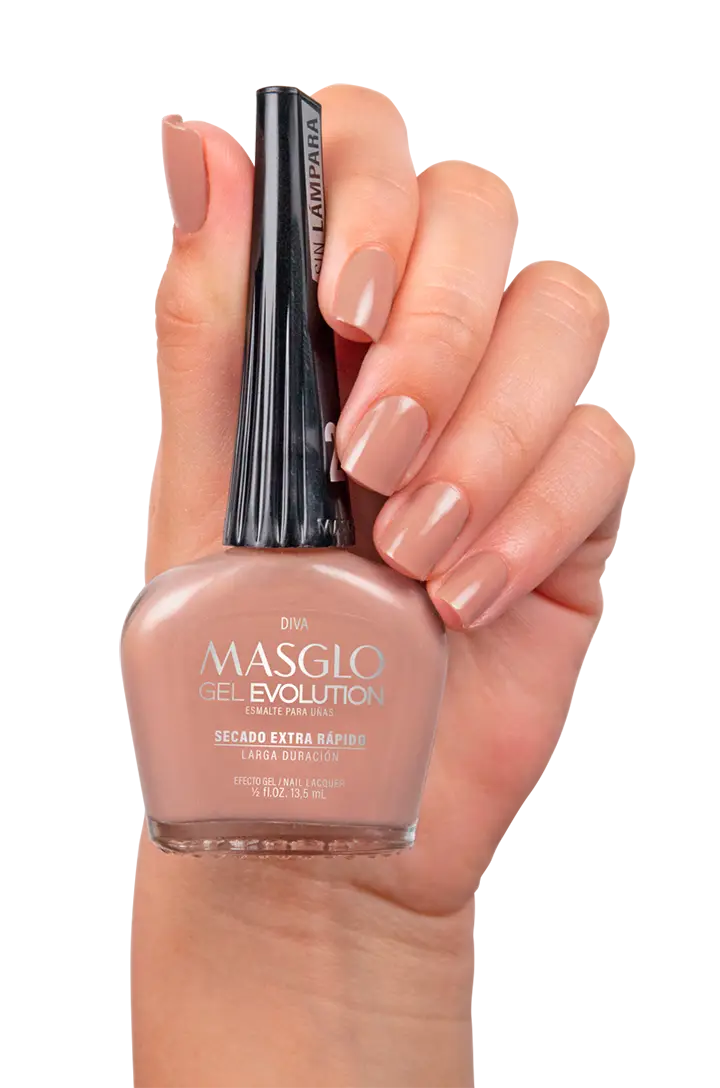 DIVA - ESMALTE GEL EVOLUTION EFECTO GEL MASGLO 13,5 ML CREMOSO - GAMA MARRÓN