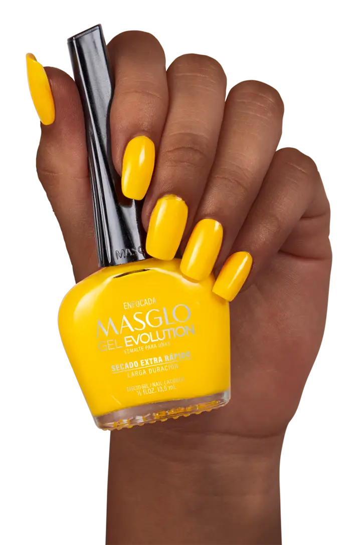 ENFOCADA - ESMALTE GEL EVOLUTION EFECTO GEL MASGLO 13,5 ML CREMOSO - GAMA AMARILLO