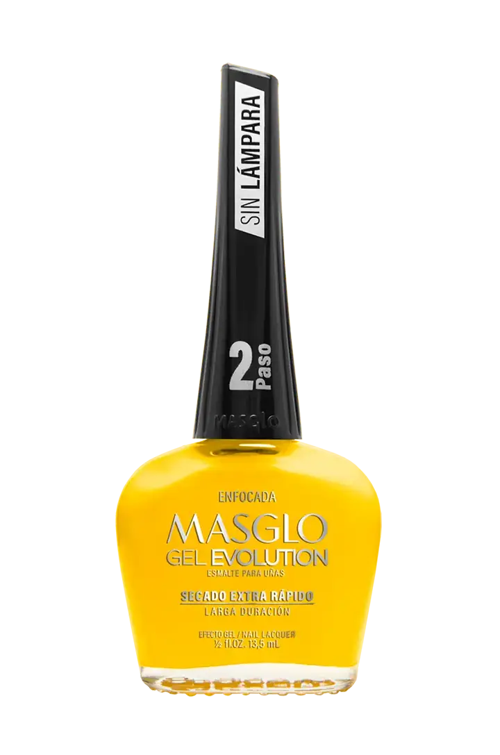 ENFOCADA - ESMALTE GEL EVOLUTION EFECTO GEL MASGLO 13,5 ML CREMOSO - GAMA AMARILLO