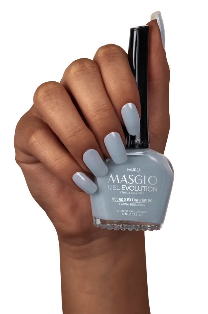 FAMOSA - ESMALTE GEL EVOLUTION EFECTO GEL MASGLO 13,5 ML CREMOSO - GAMA GRIS