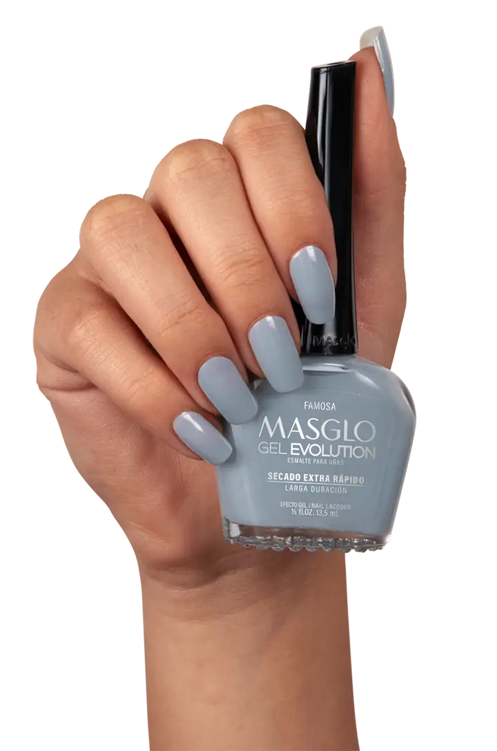 FAMOSA - ESMALTE GEL EVOLUTION EFECTO GEL MASGLO 13,5 ML CREMOSO - GAMA GRIS