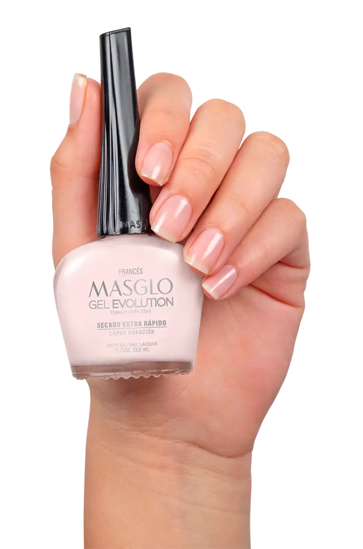 FRANCES - ESMALTE GEL EVOLUTION EFECTO GEL MASGLO 13,5 ML TRASLUCIDO - GAMA ROSADO