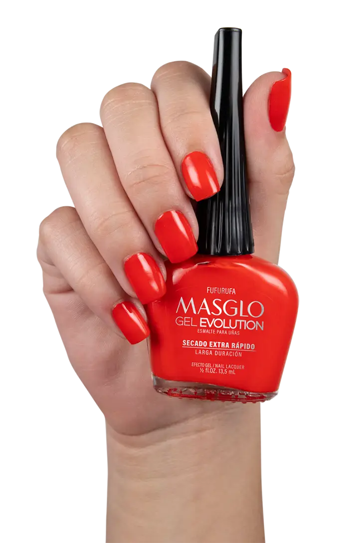 FUFURUFA - ESMALTE GEL EVOLUTION EFECTO GEL MASGLO 13,5 ML CREMOSO - GAMA ROJO