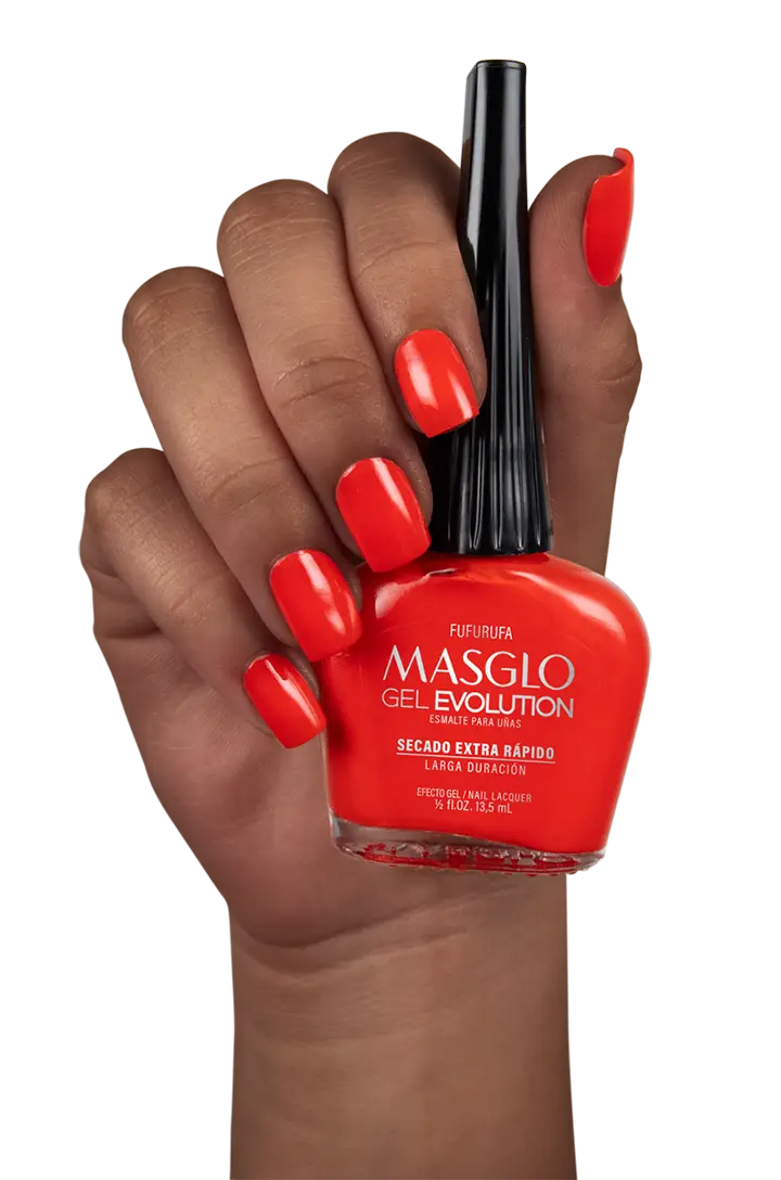 FUFURUFA - ESMALTE GEL EVOLUTION EFECTO GEL MASGLO 13,5 ML CREMOSO - GAMA ROJO