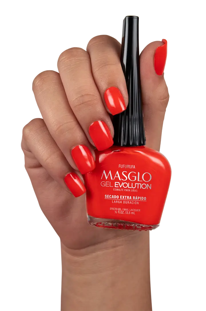 FUFURUFA - ESMALTE GEL EVOLUTION EFECTO GEL MASGLO 13,5 ML CREMOSO - GAMA ROJO