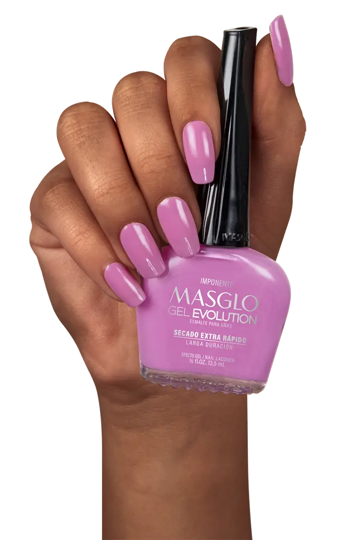 IMPONENTE - ESMALTE GEL EVOLUTION EFECTO GEL MASGLO 13,5 ML CREMOSO - GAMA ROSADO