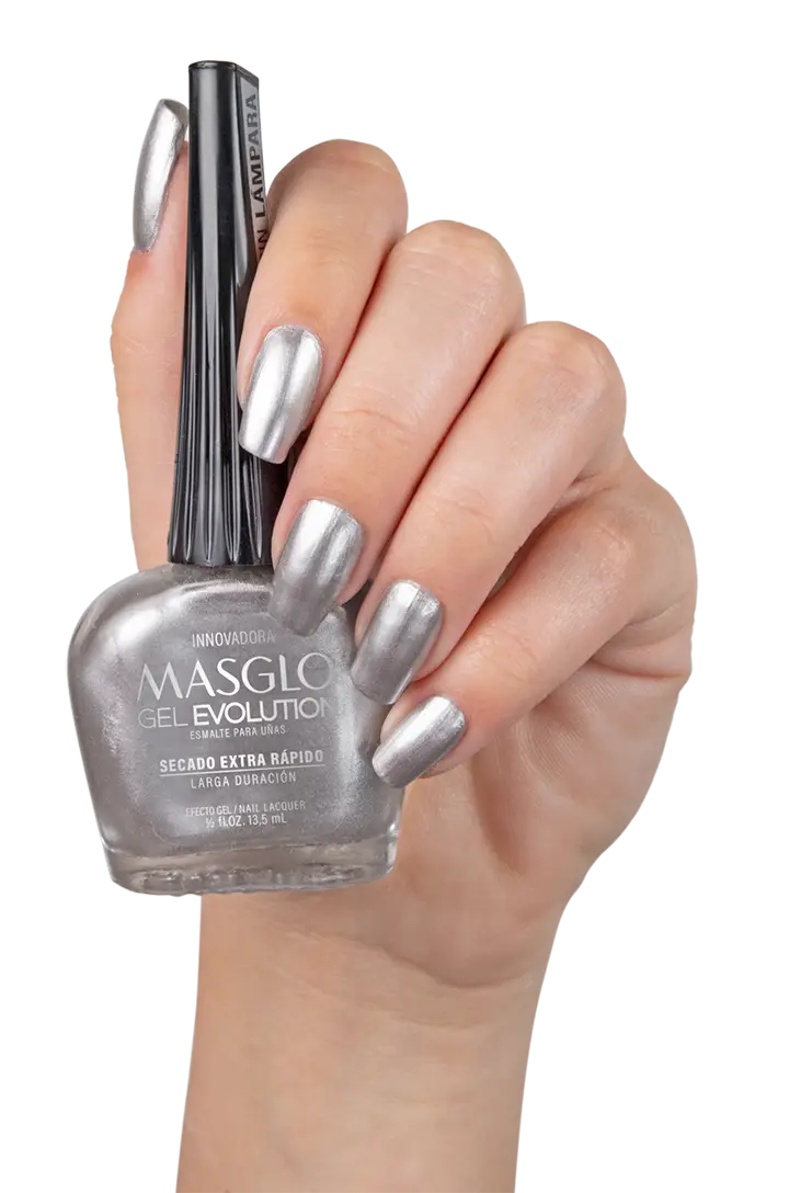 INNOVADORA - ESMALTE GEL EVOLUTION EFECTO GEL MASGLO 13,5 ML PERLADO - GAMA MARRON