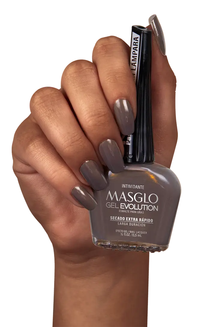 INTIMIDANTE - ESMALTE GEL EVOLUTION EFECTO GEL MASGLO 13,5 ML PERLADO - GAMA MARRON