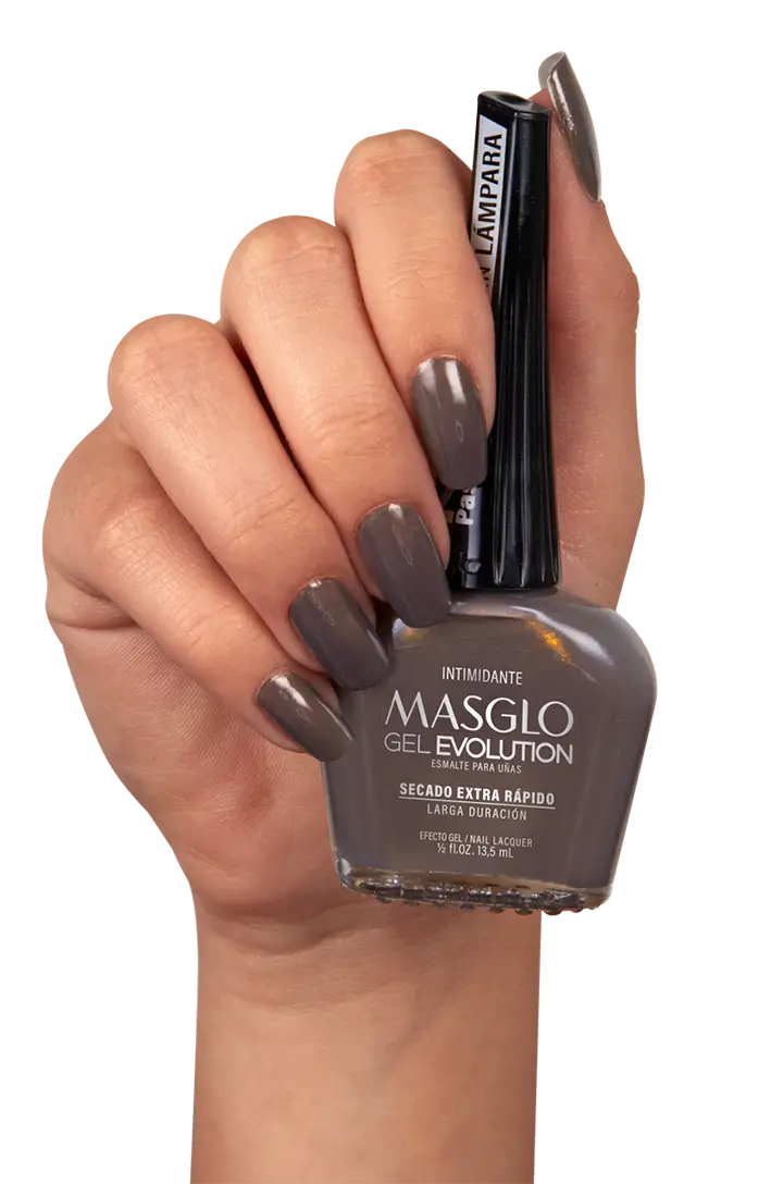 INTIMIDANTE - ESMALTE GEL EVOLUTION EFECTO GEL MASGLO 13,5 ML PERLADO - GAMA MARRON