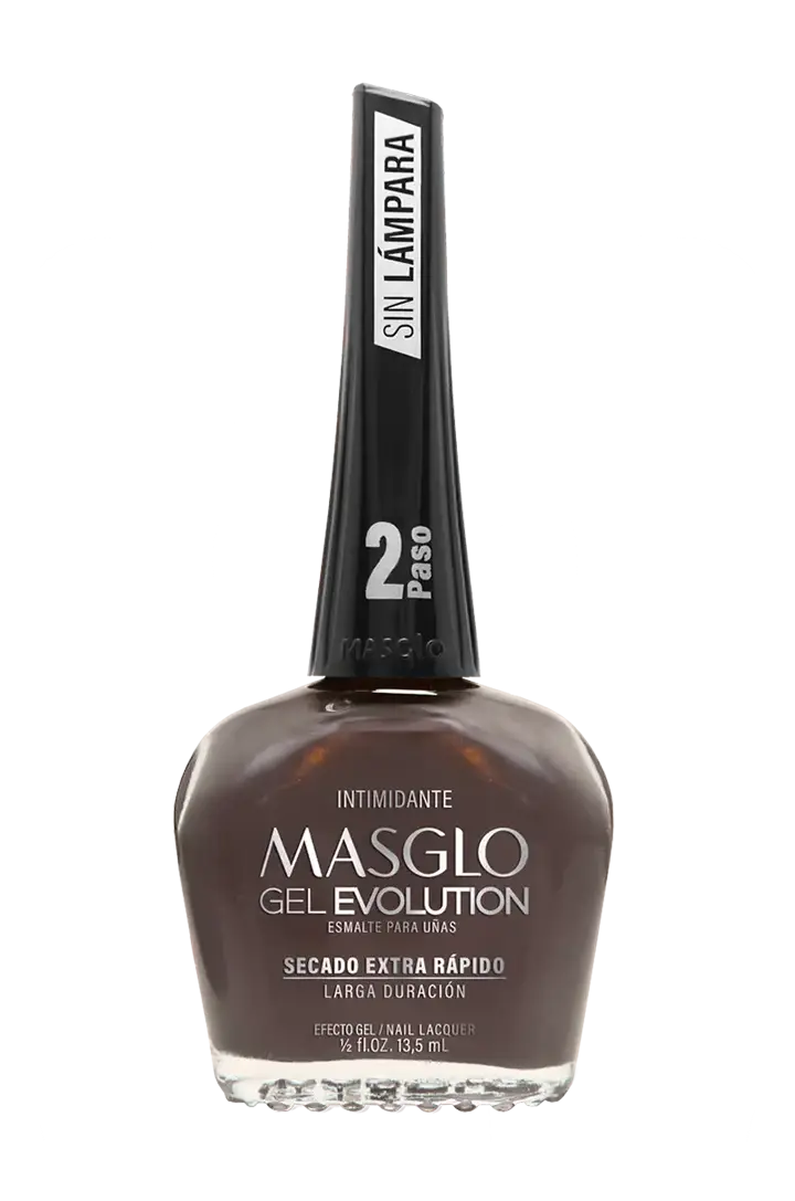 INTIMIDANTE - ESMALTE GEL EVOLUTION EFECTO GEL MASGLO 13,5 ML PERLADO - GAMA MARRON