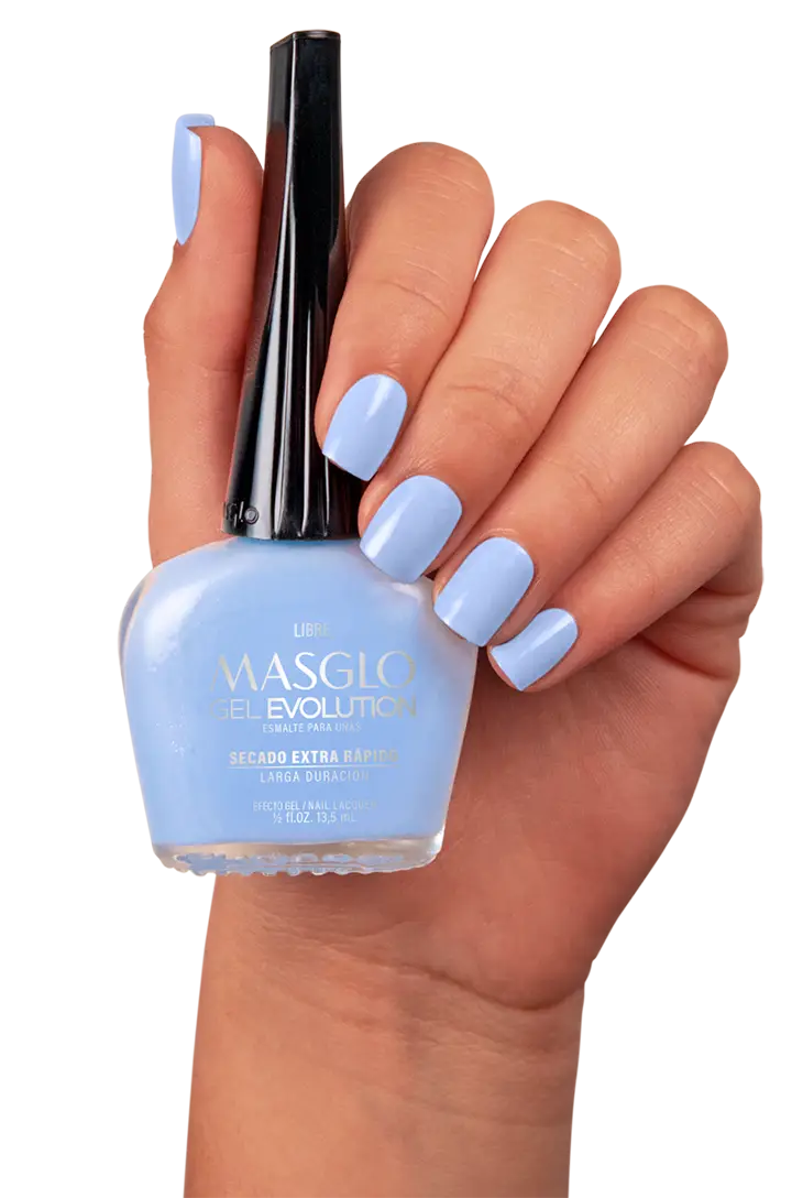 LIBRE - ESMALTE GEL EVOLUTION EFECTO GEL MASGLO 13,5 ML CREMOSO - GAMA AZUL