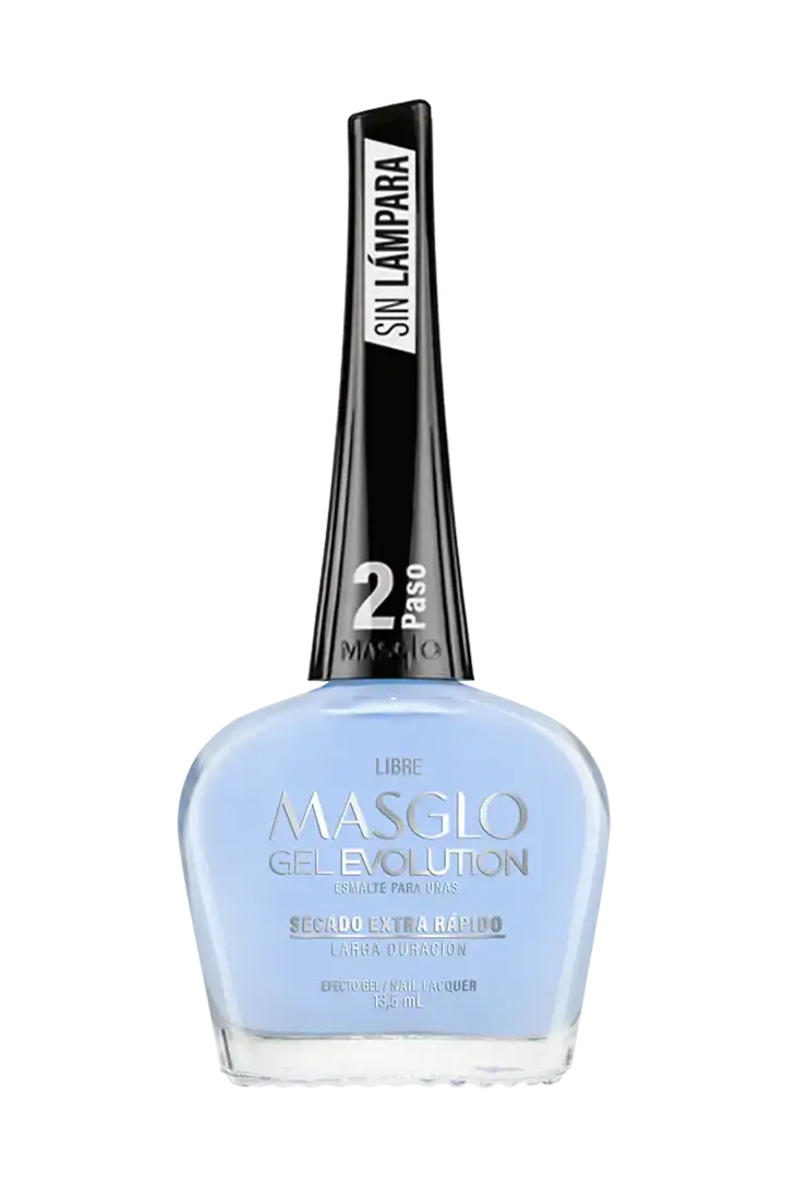 LIBRE - ESMALTE GEL EVOLUTION EFECTO GEL MASGLO 13,5 ML CREMOSO - GAMA AZUL