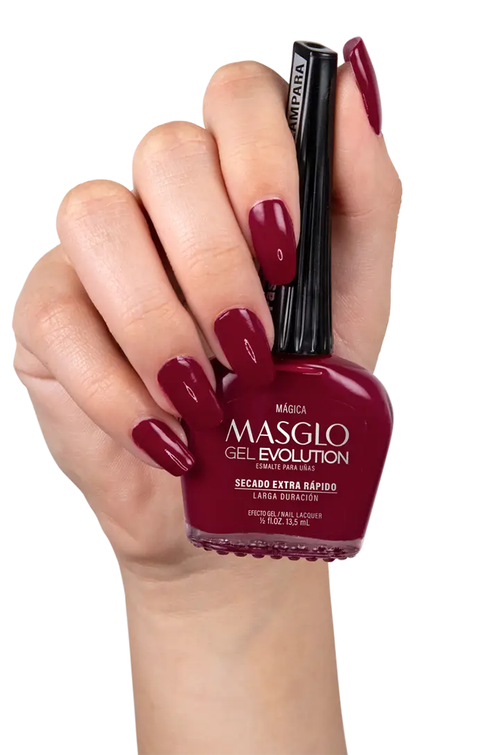 MAGICA - ESMALTE GEL EVOLUTION EFECTO GEL MASGLO 13,5 ML CREMOSO - GAMA ROJO