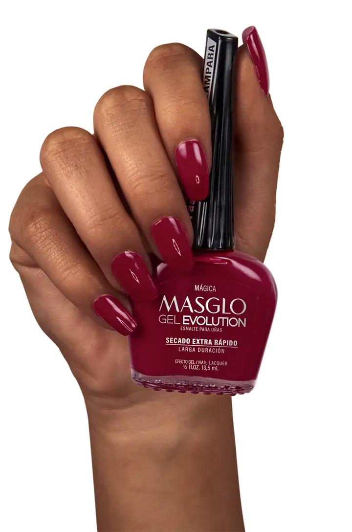 MAGICA - ESMALTE GEL EVOLUTION EFECTO GEL MASGLO 13,5 ML CREMOSO - GAMA ROJO