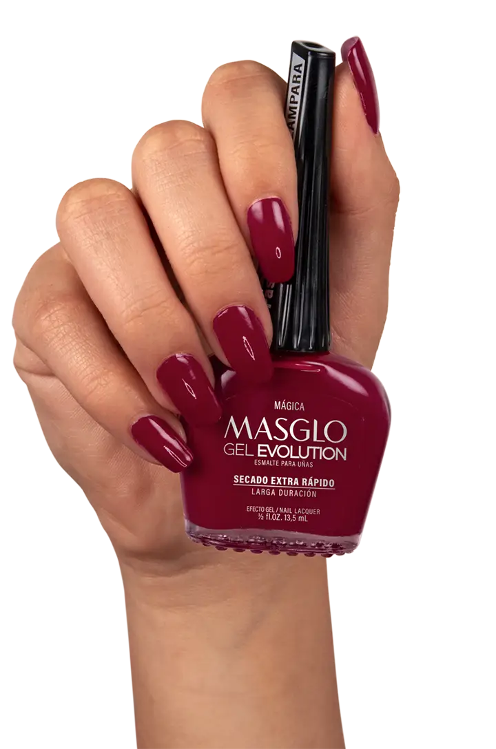 MAGICA - ESMALTE GEL EVOLUTION EFECTO GEL MASGLO 13,5 ML CREMOSO - GAMA ROJO