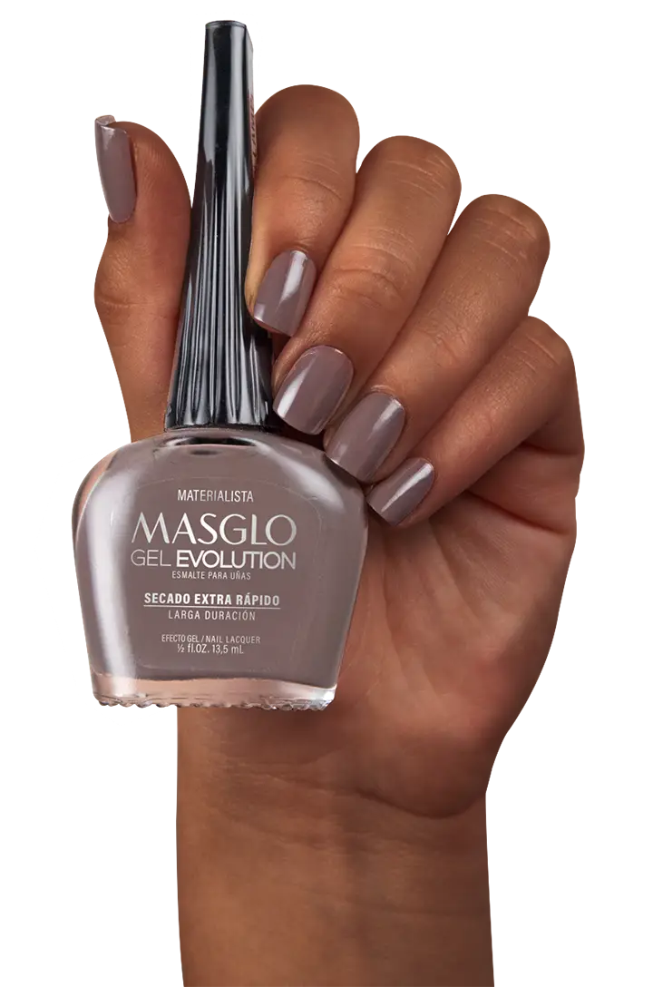 MATERIALISTA - ESMALTE GEL EVOLUTION EFECTO GEL MASGLO 13,5 ML CREMOSO - GAMA MARRON