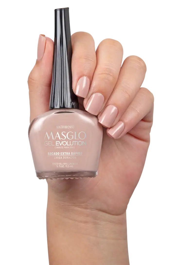 MATRIMONIO - ESMALTE GEL EVOLUTION EFECTO GEL MASGLO 13,5 ML CREMOSO - GAMA MARRÓN