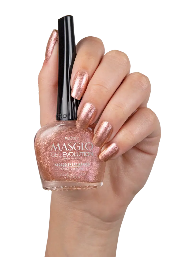 METODICA - ESMALTE GEL EVOLUTION EFECTO GEL MASGLO 13,5 ML PERLADO - GAMA MARRÓN