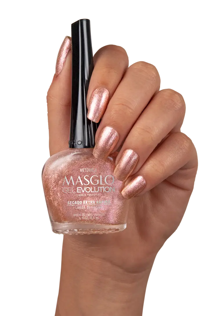 METODICA - ESMALTE GEL EVOLUTION EFECTO GEL MASGLO 13,5 ML PERLADO - GAMA MARRÓN