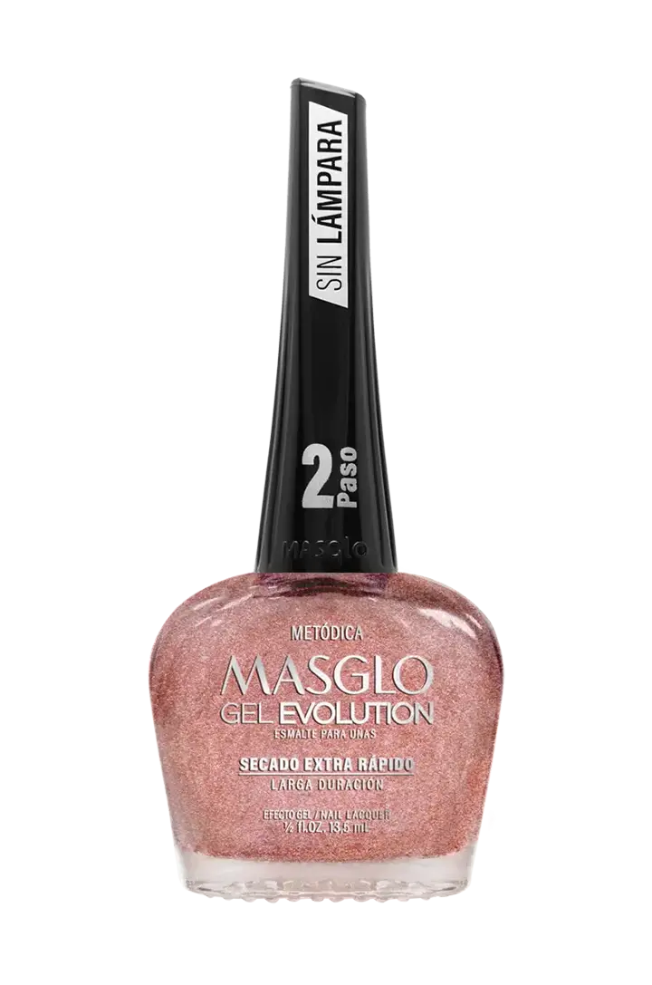 METODICA - ESMALTE GEL EVOLUTION EFECTO GEL MASGLO 13,5 ML PERLADO - GAMA MARRÓN