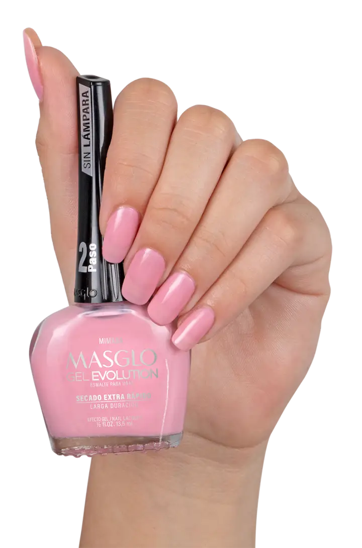 MIMADA - ESMALTE GEL EVOLUTION EFECTO GEL MASGLO 13,5 ML CREMOSO - GAMA ROSADO