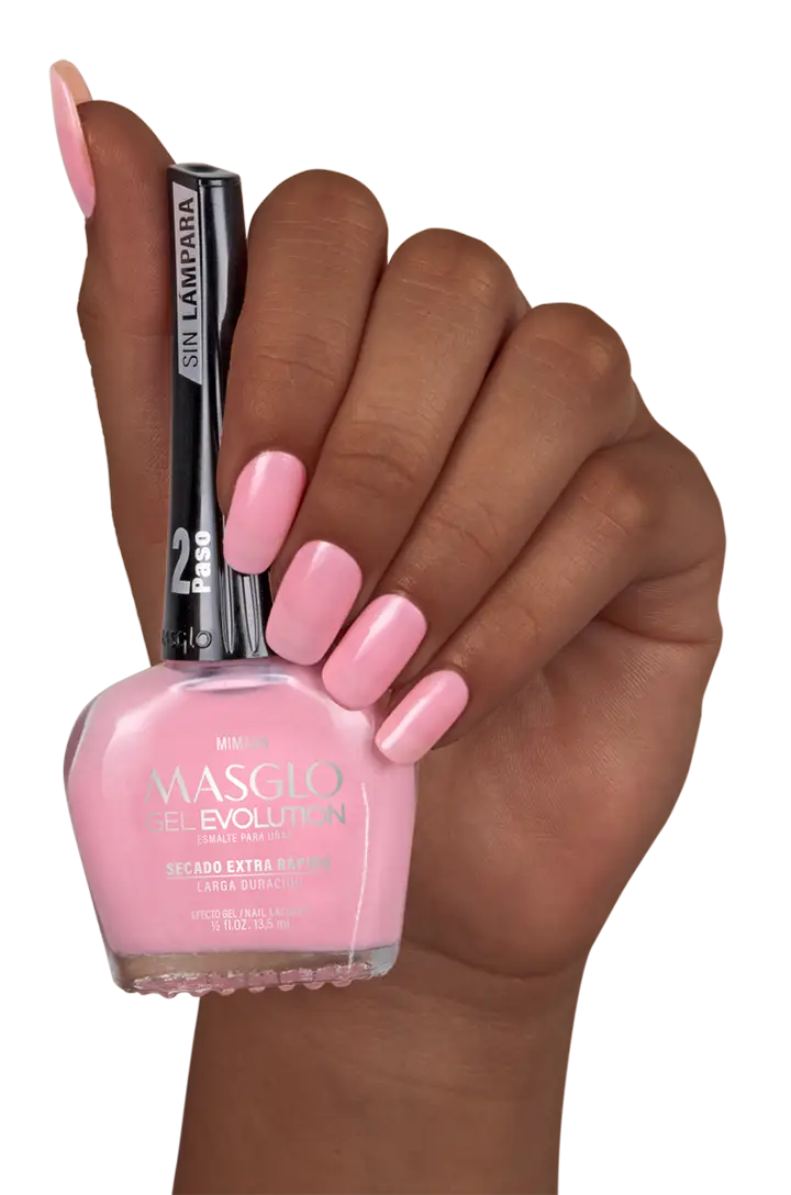 MIMADA - ESMALTE GEL EVOLUTION EFECTO GEL MASGLO 13,5 ML CREMOSO - GAMA ROSADO