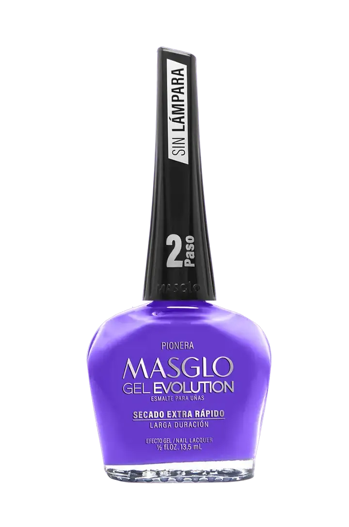 PIONERA - ESMALTE GEL EVOLUTION EFECTO GEL MASGLO 13,5 ML CREMOSO - GAMA MORADO