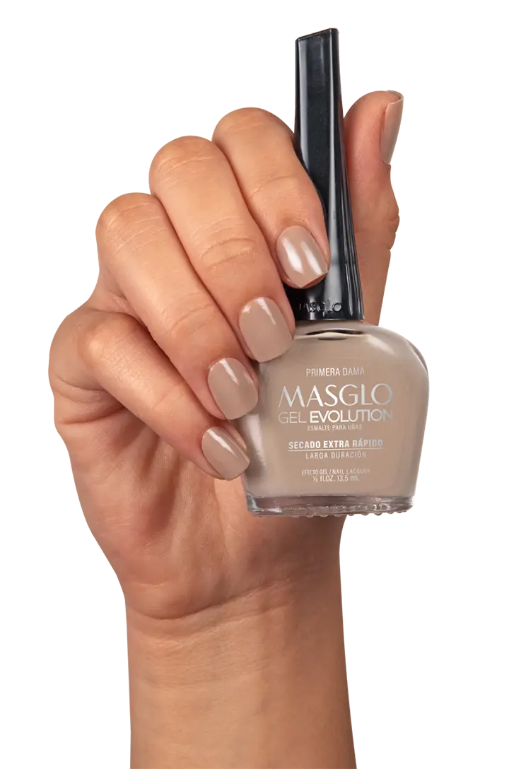 PRIMERA DAMA - ESMALTE GEL EVOLUTION EFECTO GEL MASGLO 13,5 ML CREMOSO - GAMA MARRÓN